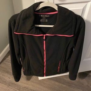 calvin klein medium zip up